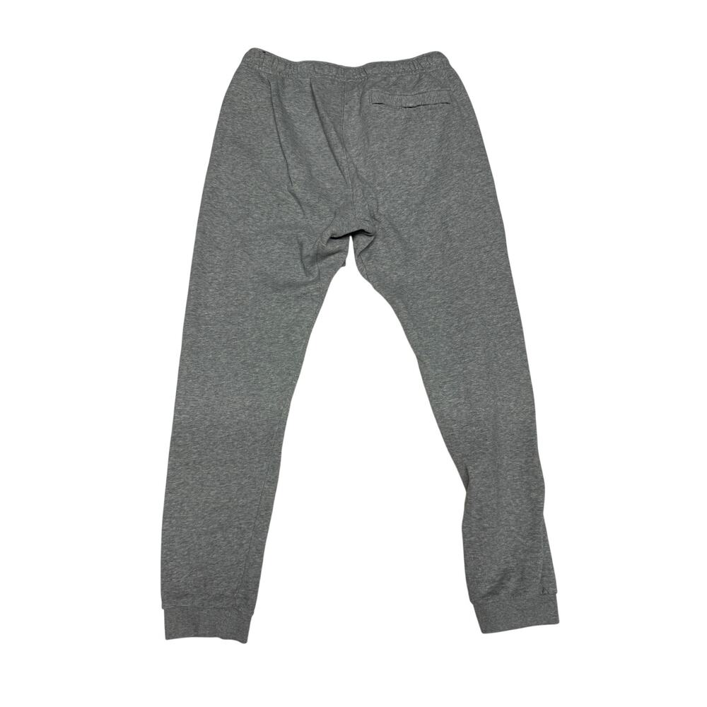 Nike Just Do It Joggers Men’s Medium Gray Fleece Sweatpants Graphic Logo - Picture 4 of 4